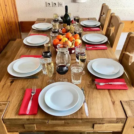 Pour 10 Personnes Au Coeur Des Arcs 1800 - Duplex 4 Pieces 10 Personnes Mae-5001